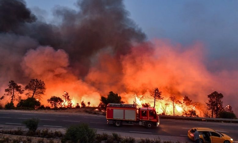 تونس تكافح لاحتواء موجة من الحرائق