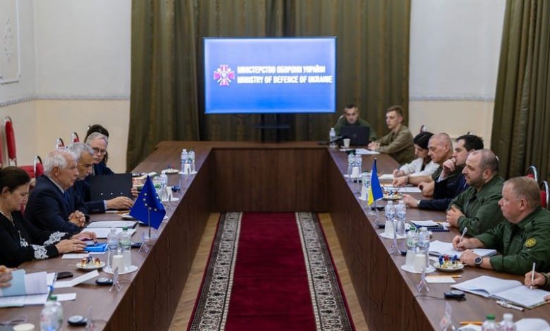 وزراء خارجية الاتحاد الأوروبي يجتمعون في كييف